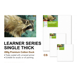 Canvas with Single Thick Learner Series