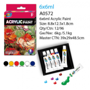 6*6ml Acrylic Paint