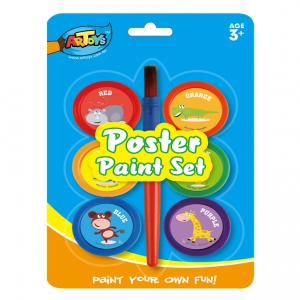 6 Poster Paints