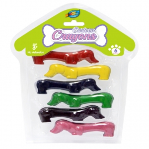 Puppy Plastic Crayons