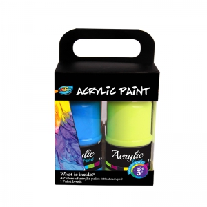 4 color x 120ml Acrylic paint