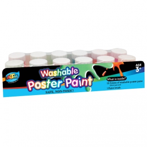 12 color x 20 ml Washable Poster Paint