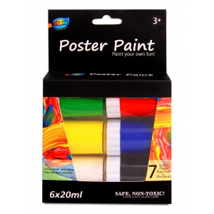 6 color x 20ml Poster Paint