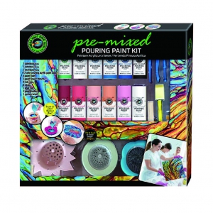 A1072 Pouring Paint Kit X